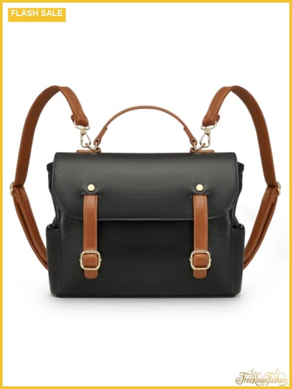 Mini Backpack Purse for Women PU Leather Stylish Bookbag